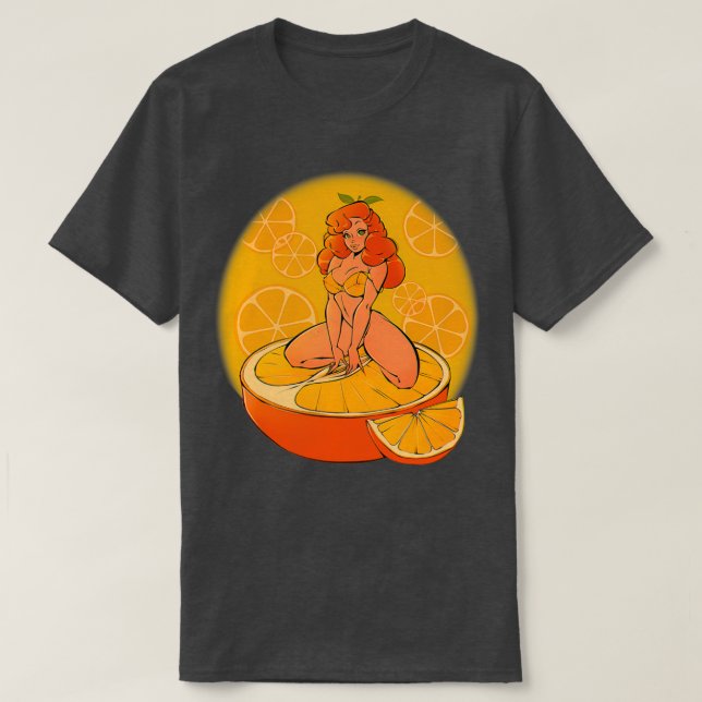 T-shirt Orange 2 (Design devant)