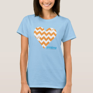T-shirt Orange 2 de zigzag