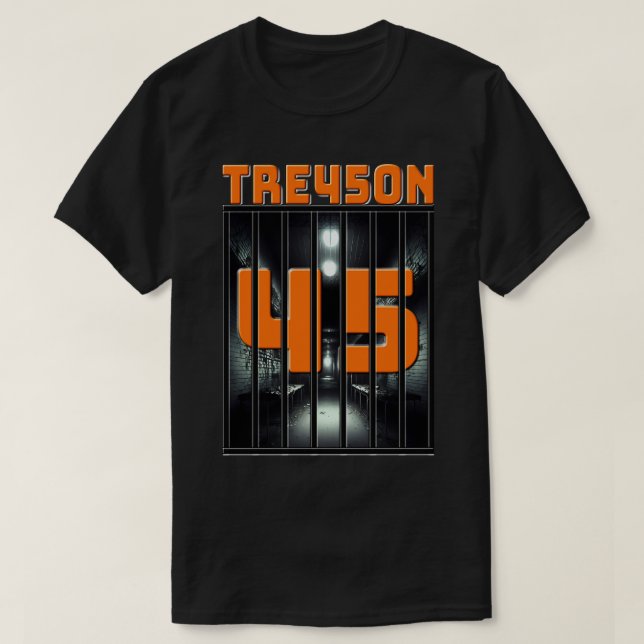 T-shirt Orange 45 TRE45ON 1 (Design devant)
