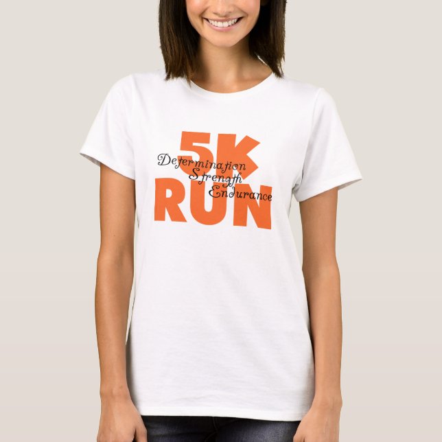 T-shirt Orange à 5 000 tr/min (Devant)