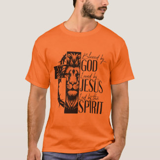 T-Shirt orange à manches courtes