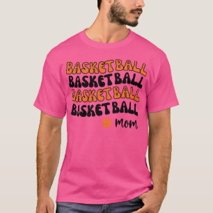 T-shirt Orange Basketball Maman