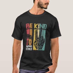 T-shirt Orange Be Kind Tee, Jour de l'Unité Vintage Rétro 