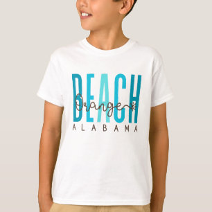 T-shirt Orange Beach Alabama (Sables)