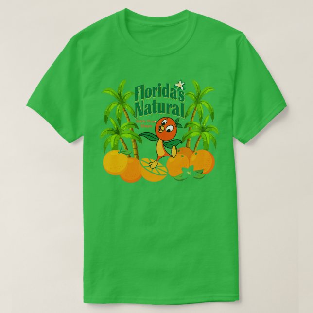 T-shirt Orange Bird (Design devant)