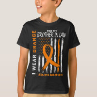 Orange Brother In Law Leukemia Sensibilisation Amé