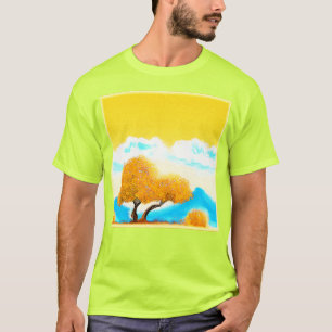 T-shirt "Orange Coloured Nature" Belle Photo. Commandez dè