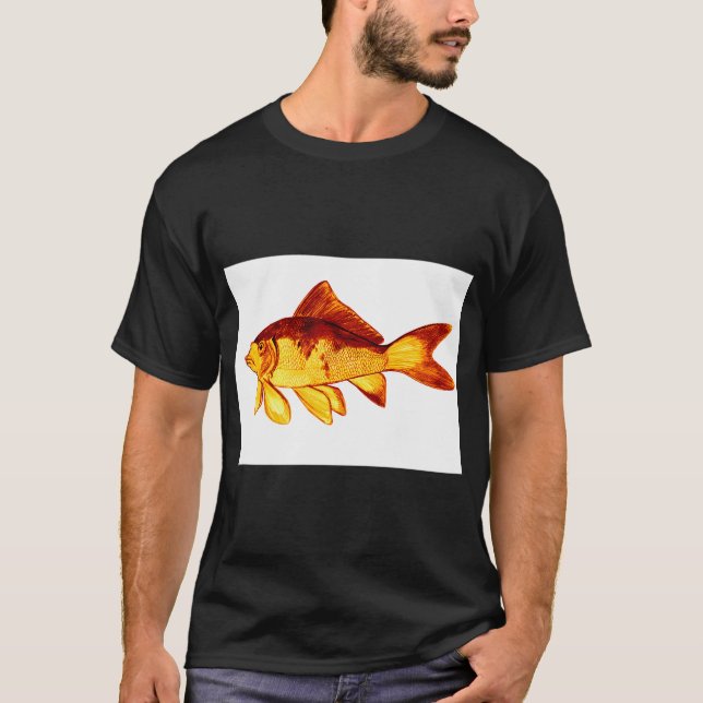 T-shirt Orange Comète (Devant)