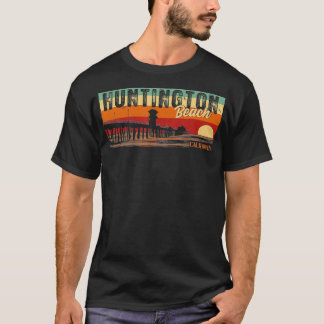 T-shirt Orange County CA Vintage Huntington Beach