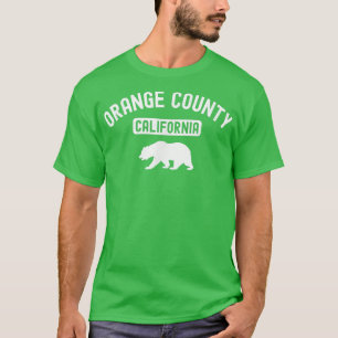 T-shirt Orange County California USA Drapeau Cali Bear Ret
