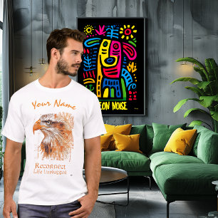 T-shirt Orange Cyber Eagle – Reconnexion à une nouvelle vi