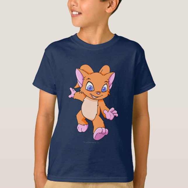 T-shirt Orange d'Acara (Devant)
