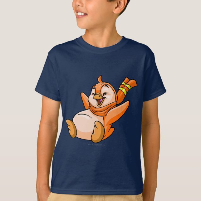 T-shirt Orange de Bruce (Devant)