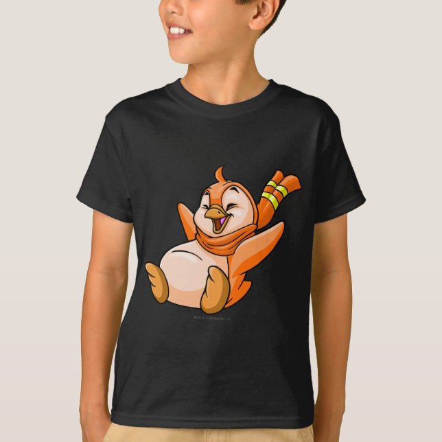 T-shirt Orange de Bruce (Devant)