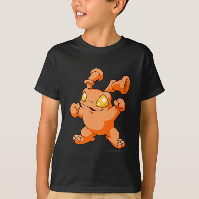 T-shirt Orange de Grundo (Devant)
