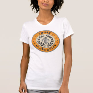 T-shirt Orange de Lohan d'université