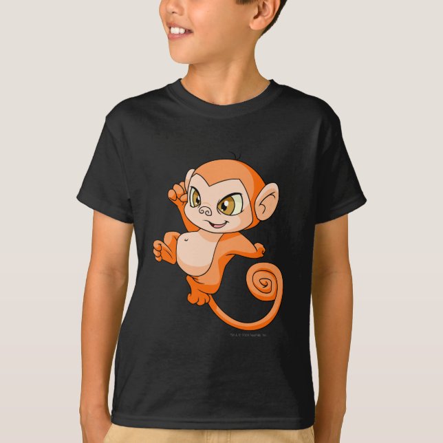 T-shirt Orange de Mynci (Devant)