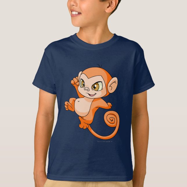 T-shirt Orange de Mynci (Devant)