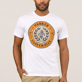 T-shirt Orange de Parker d'université