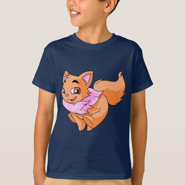 T-shirt Orange de Wocky (Devant)