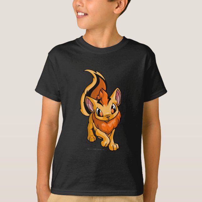 T-shirt Orange de Xweetok (Devant)