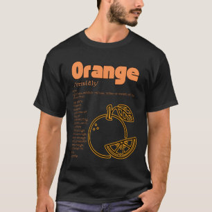 T-shirt Orange.Définir