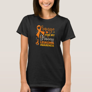 T-shirt Orange Familial Associé Pour La Sensibilisation À