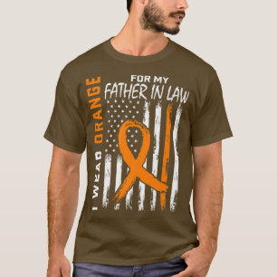 T-shirt Orange For My Father