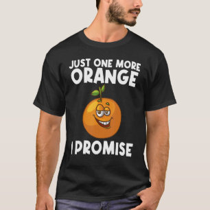 T-shirt Orange Hommes Femmes Citrus Mandarin