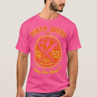 T-SHIRT ORANGE JAUNE ORANGE DEEDS