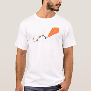 T-shirt Orange Kite