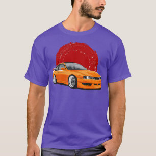 T-shirt Orange Nissan Silvia S14 Kouki