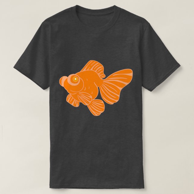 T-shirt Orange Papillon Telescope (Design devant)