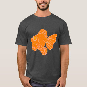 T-shirt Orange Papillon Telescope