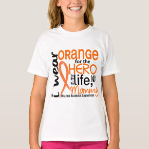 T-shirt Orange pour la sclérose en plaques de millisecond