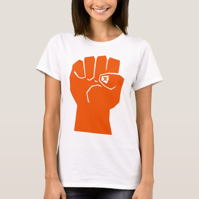T-shirt Orange Power (Devant)
