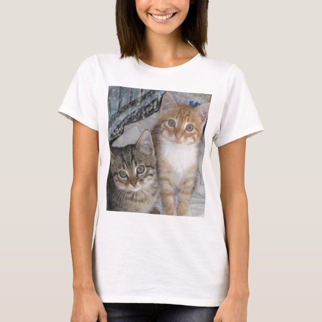 T-shirt Orange Tabby Kittens (Devant)