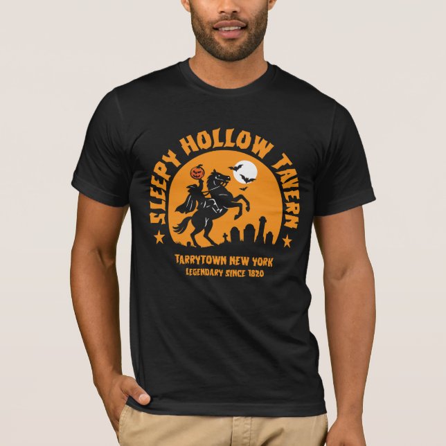 T-Shirt Orange Taverne Hollow Sleepy (Devant)