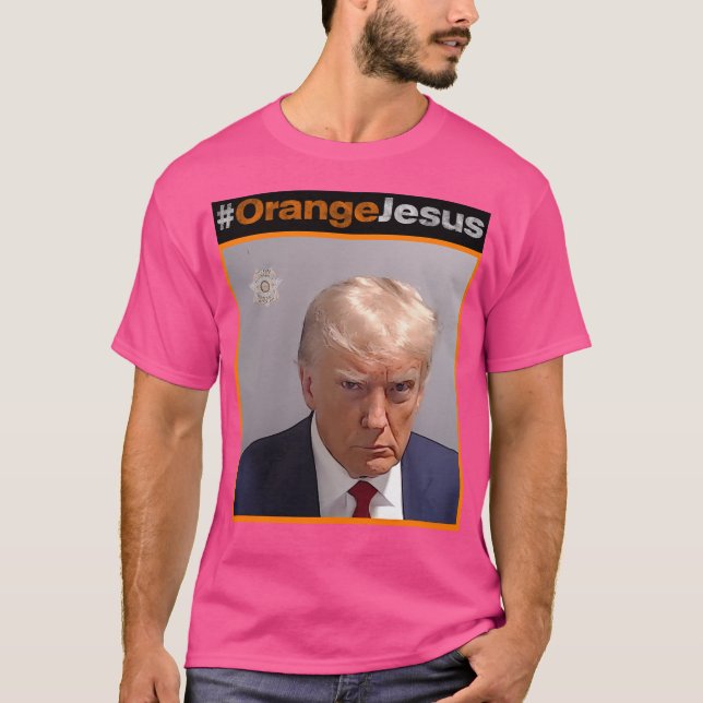 T-shirt Orangejesus (Hi-Res) (Devant)