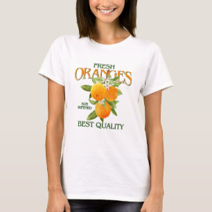 T-shirt Oranges Frais - Meilleure Qualité