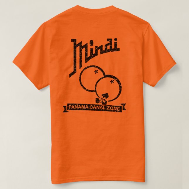 T-shirt Oranges Mindi PCZ (texture) (Design dos)