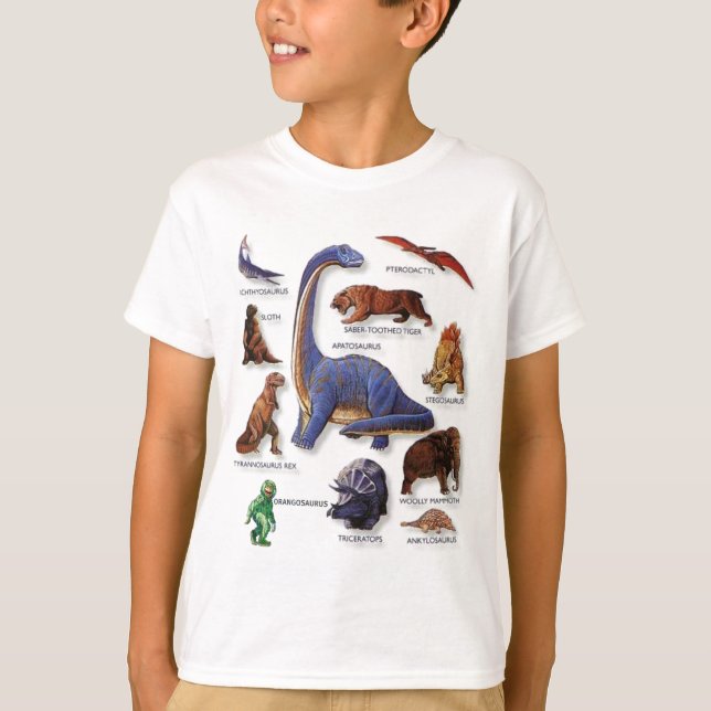 T-SHIRT ORANGOSAURUS (Devant)