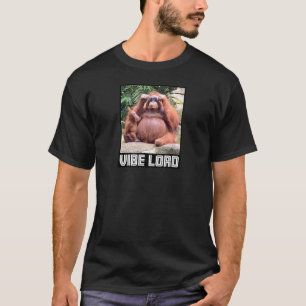 T-shirt Orangutan avec lunettes de soleil Vibe Meme