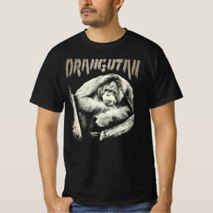 T-shirt Orangutan Chilling Out. Cool Orangoutan.