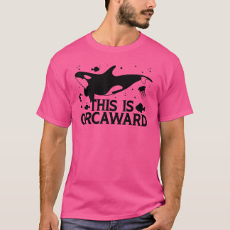 T-shirt Orca Graphic Pour Femmes Hommes Enfants Baleine