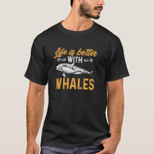 T-shirt Orca Graphisme Pour Femmes Hommes Enfants Baleine 
