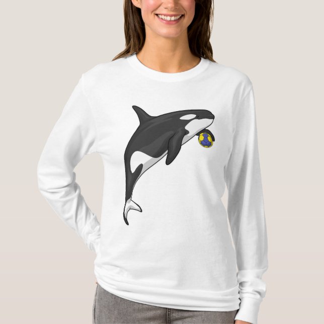 T-shirt Orca Handball player Handball (Devant)