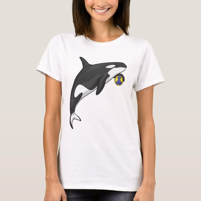 T-shirt Orca Handball player Handball (Devant)