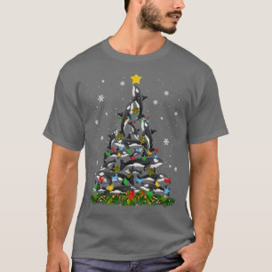 T-shirt Orca Killer Baleine Ornement de Noël Arbre de Noël