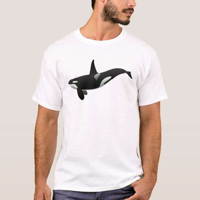 T-shirt Orca Killer Whale (Devant)